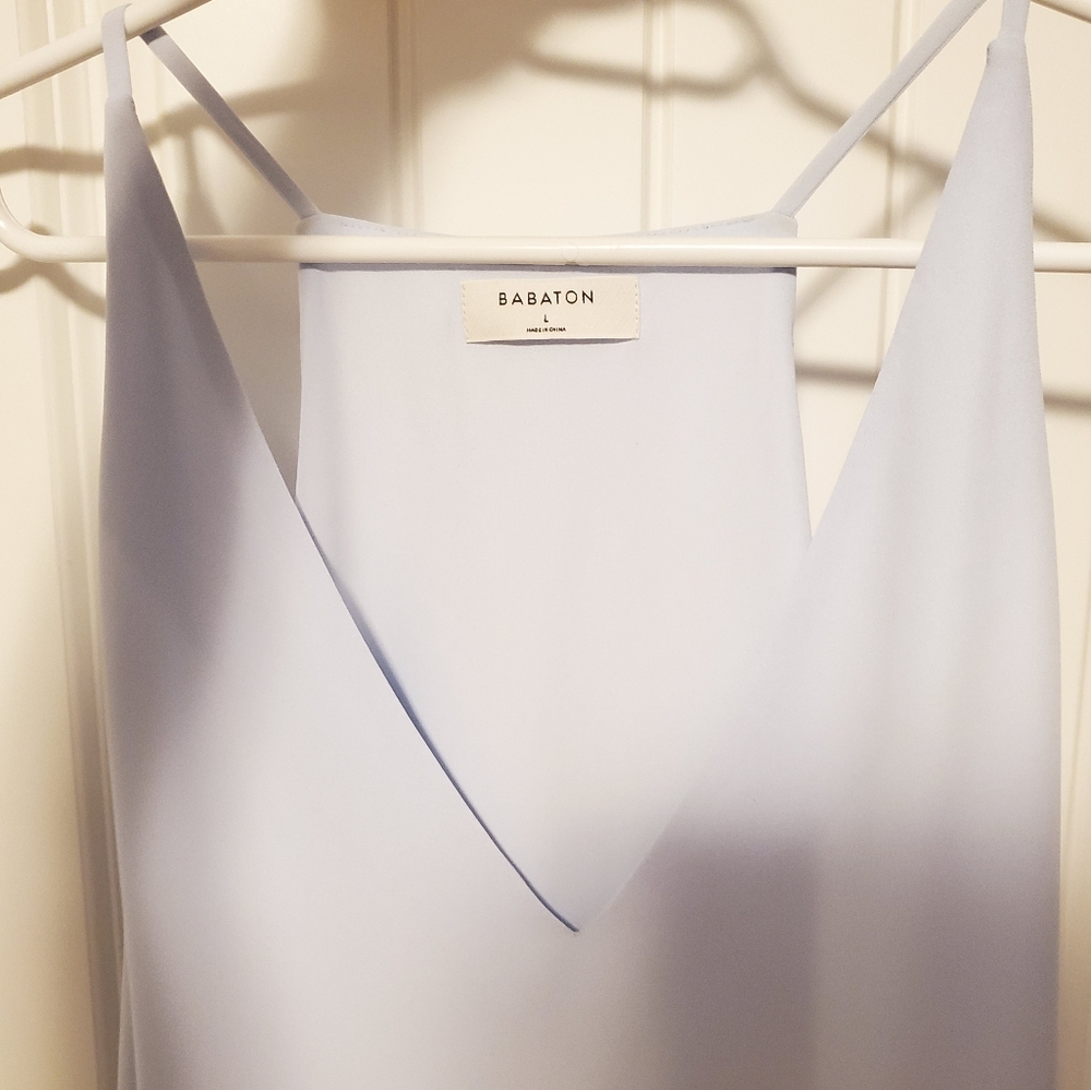 Sky Blue Babaton Top - Picture 1 of 4